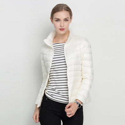 Lightweight Waterproof Down Jacket for Spring 2026 - City Elegance