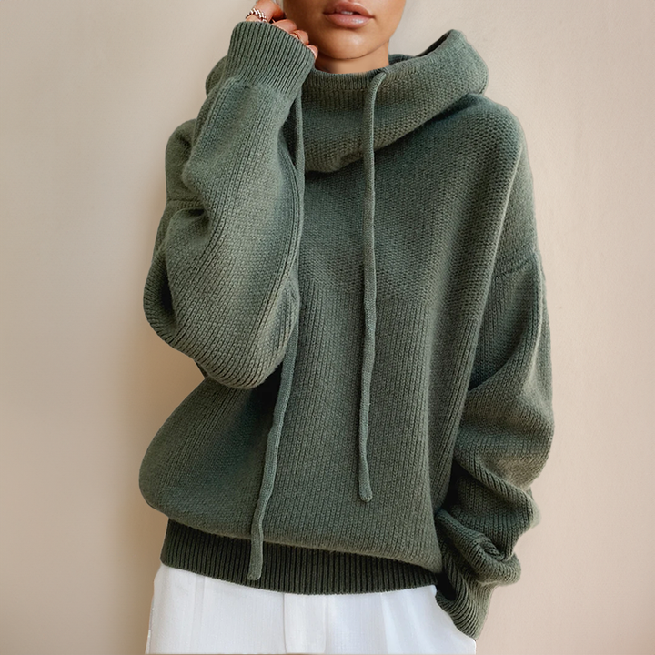 Merino Wool Polo-Neck Sweater – Amira Autumn Edition