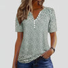 V Neck Summer Blouse for Women