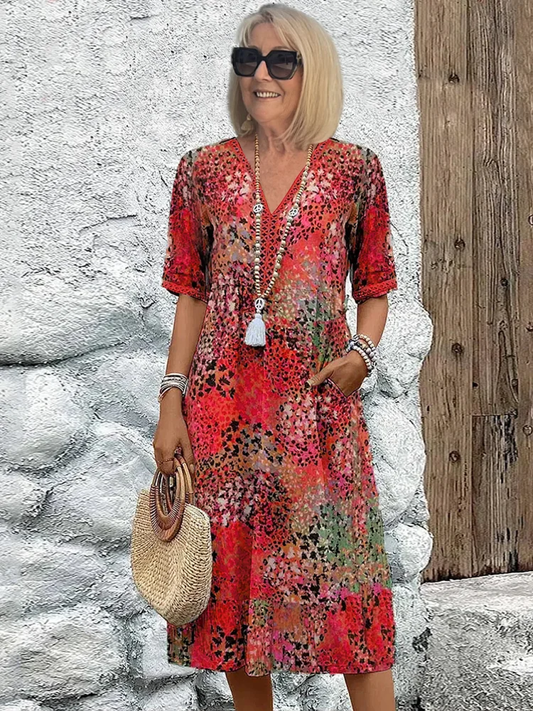 Chic midi dress