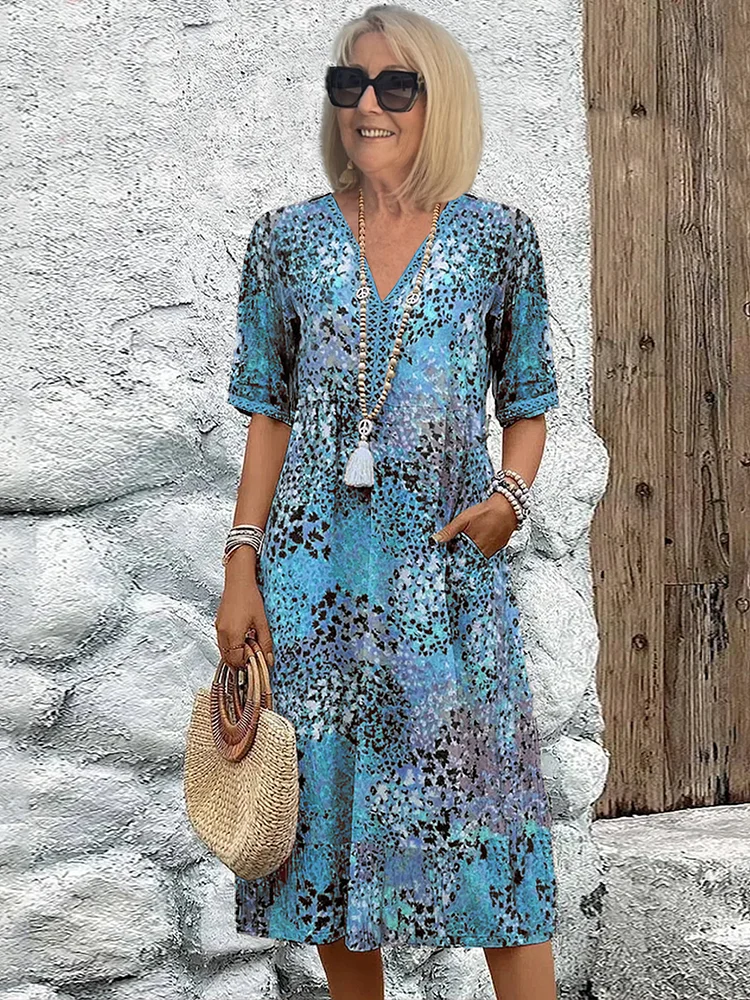 Chic midi dress