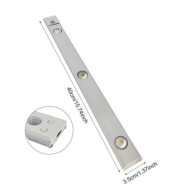 Wireless LED Fixture | Motion Sensor | Energy Saving