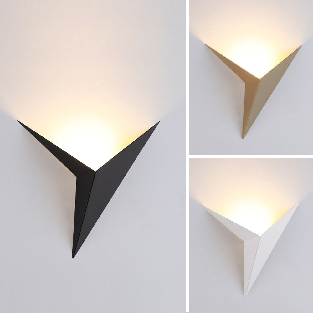 TrigoLux - Modern Triangular Wall Lamp