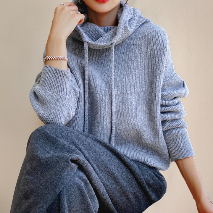 Merino Wool Polo-Neck Sweater – Amira Autumn Edition