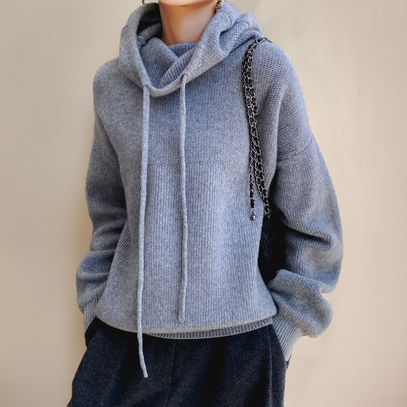 Merino Wool Polo-Neck Sweater – Amira Autumn Edition