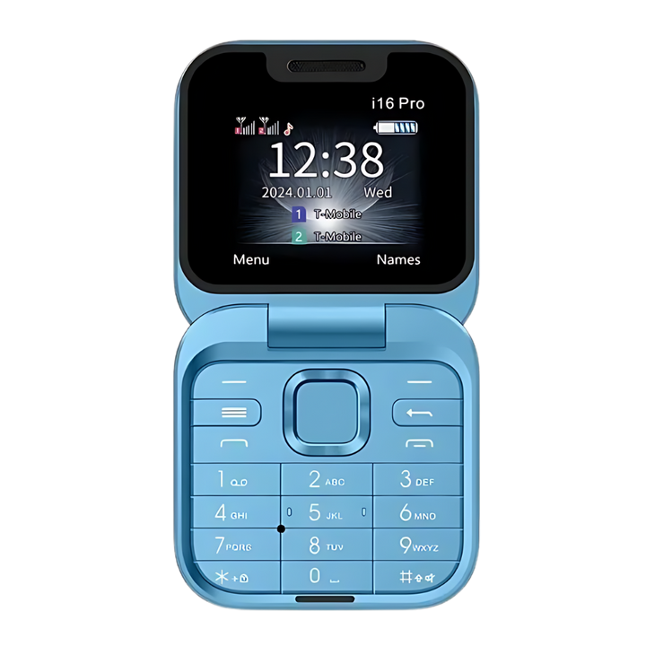Small Foldable Cell Phone with Dual SIM