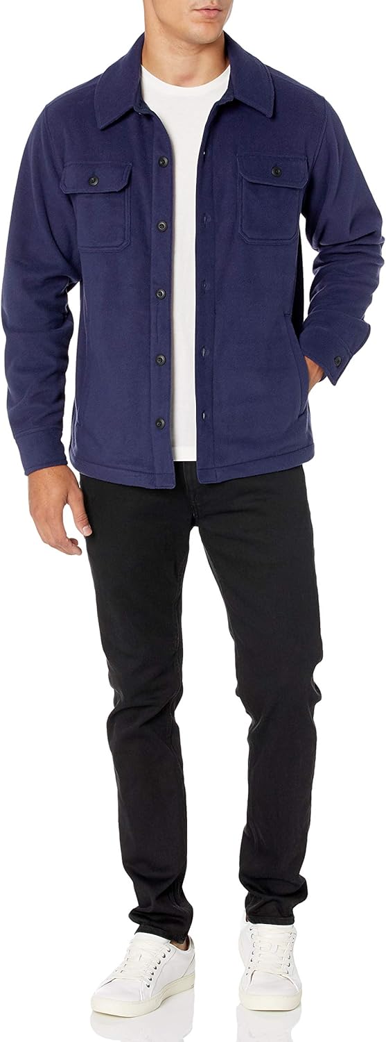 Men's Fleece Overshirt for Spring 2026 – Max