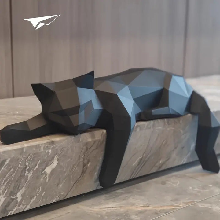 Modern Cat Statue