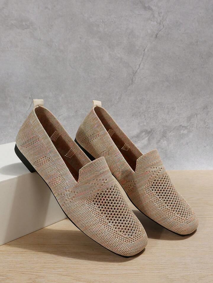 Women's orthopaedic slip-on sneakers with soft footbed, breathable mesh