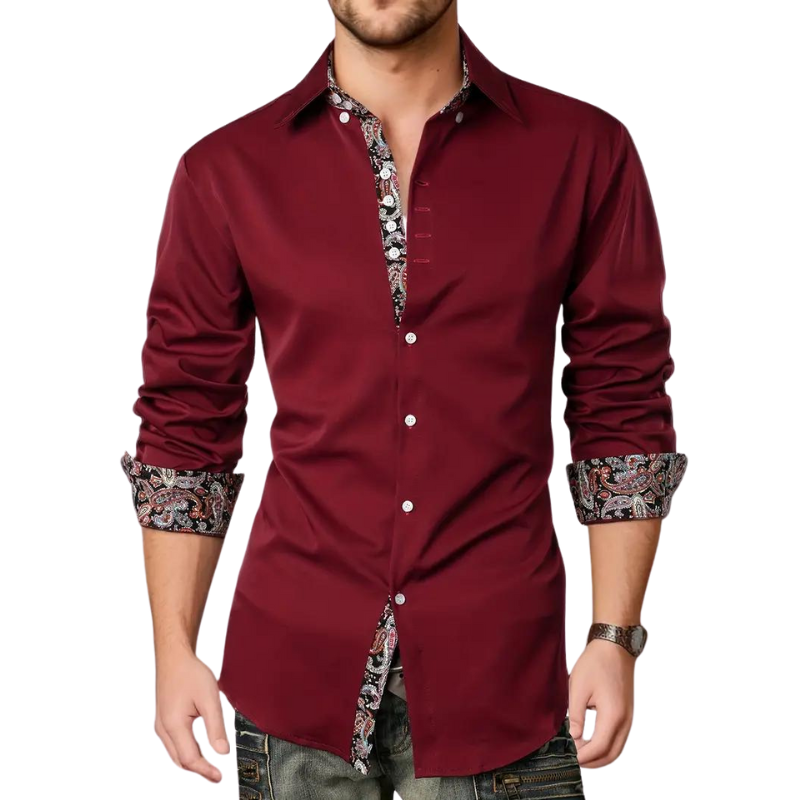 Elegant Men's Party Shirt – Matteo