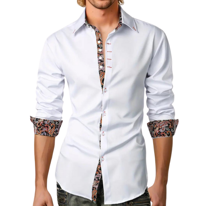 Elegant Men's Party Shirt – Matteo