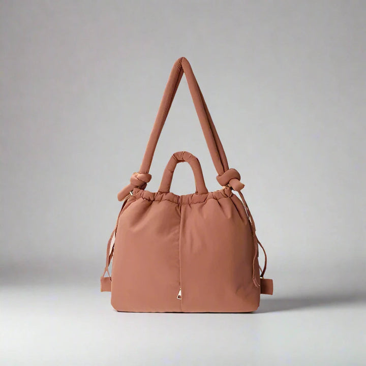 Unique Puffer Handbag with Trendy Volume - Riva