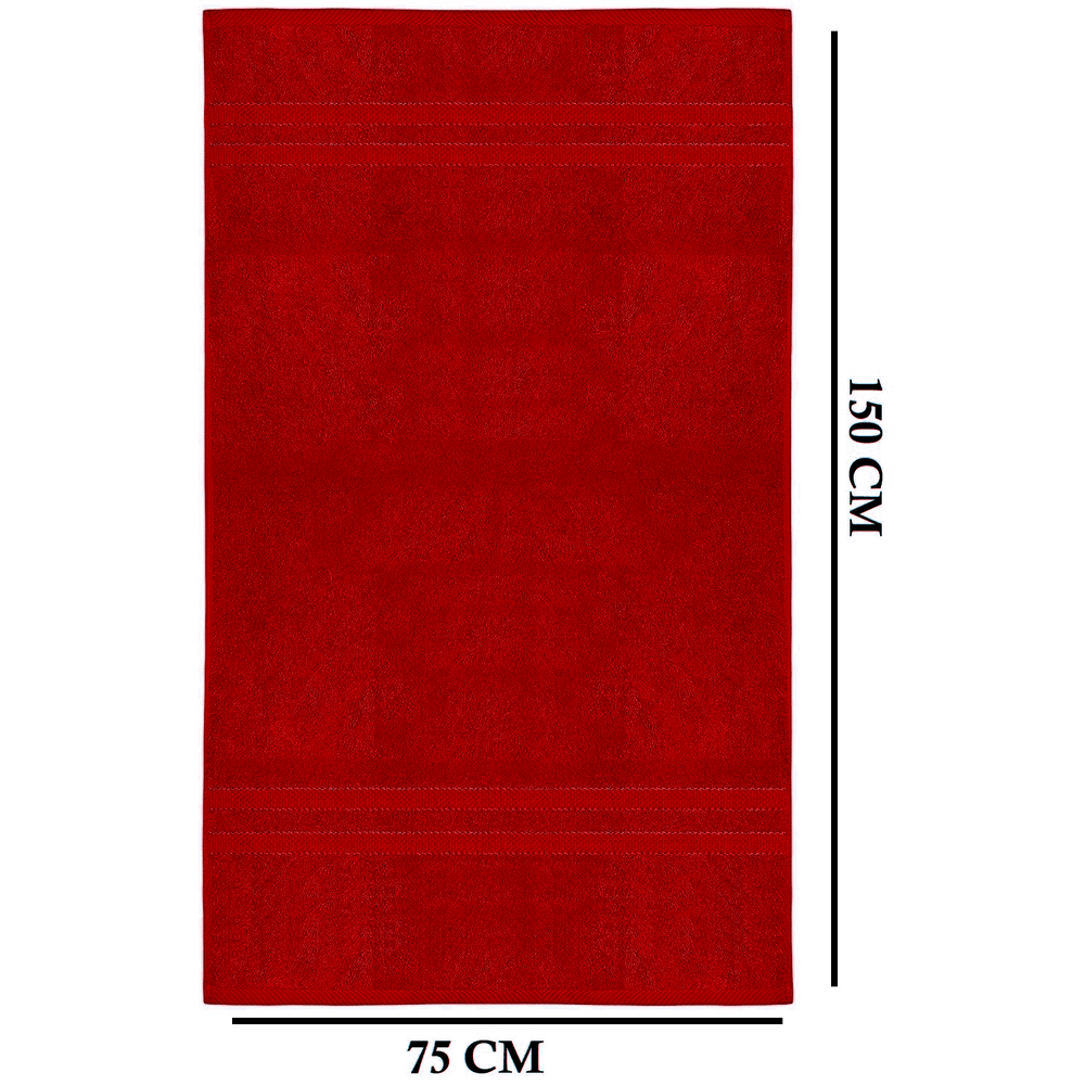 4-Piece Jumbo Bath Towel Set - Quick Dry Bathroom Towels