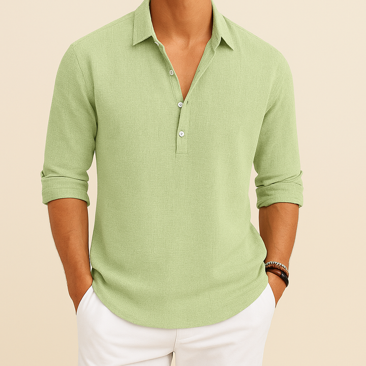 Loose LongSleeve Casual Shirt for Men