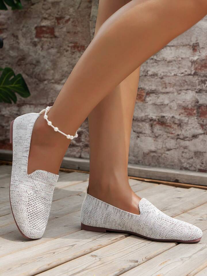 Women's orthopaedic slip-on sneakers with soft footbed, breathable mesh