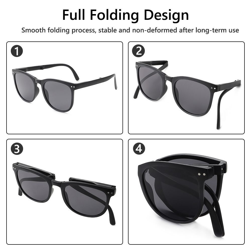 Retro Foldable Designer Sunglasses for Summer 2026
