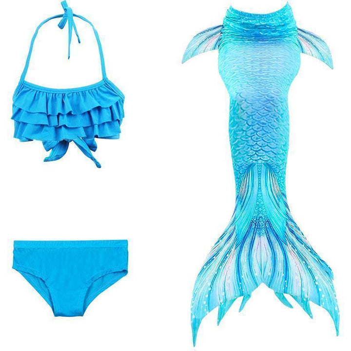 Mermaid Swimsuit for Children - Princess Bikini Set