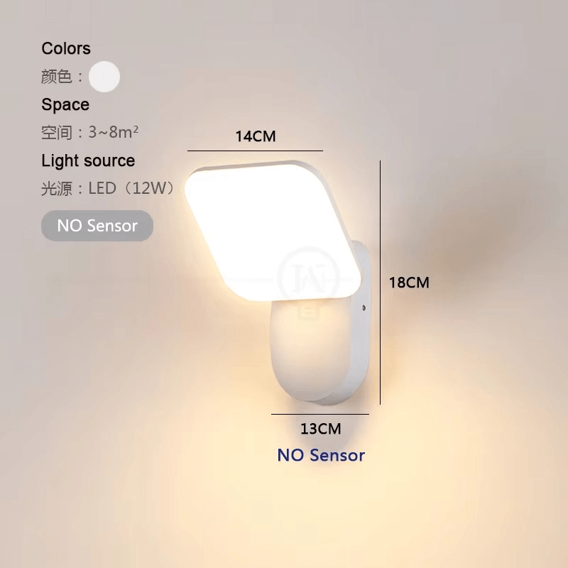 Smart LED Wall Lamp with Motion Sensor