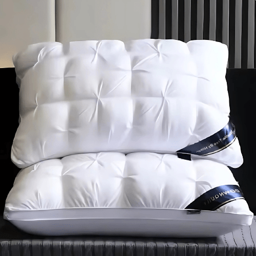 Goose Feather Pillow for a Luxurious Sleep - Aurélie