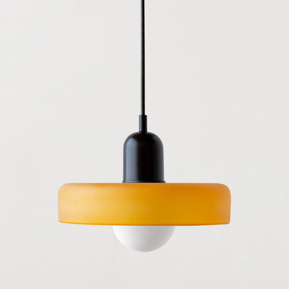 Bauhaus Geometric Glass Ceiling Lamp