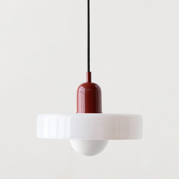 Bauhaus Geometric Glass Ceiling Lamp