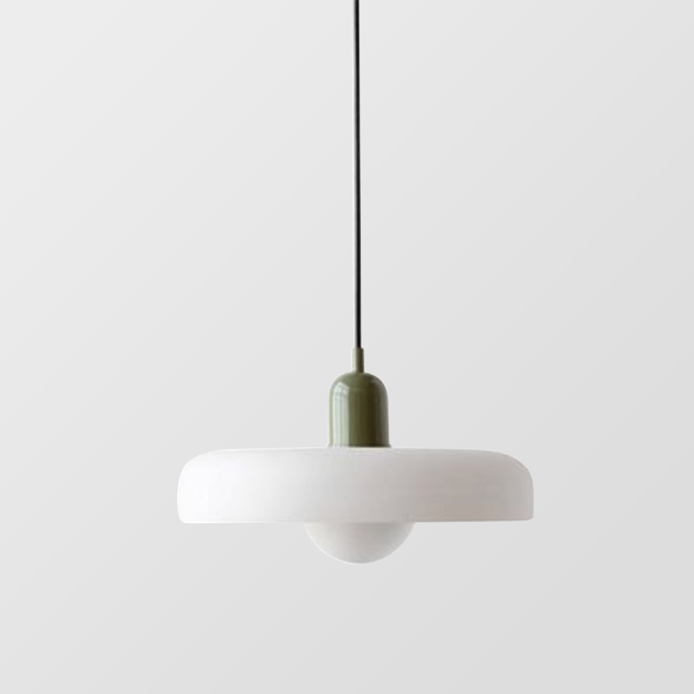 Bauhaus Geometric Glass Ceiling Lamp