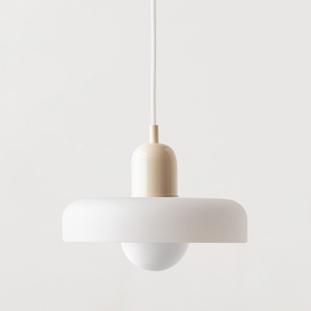 Bauhaus Geometric Glass Ceiling Lamp