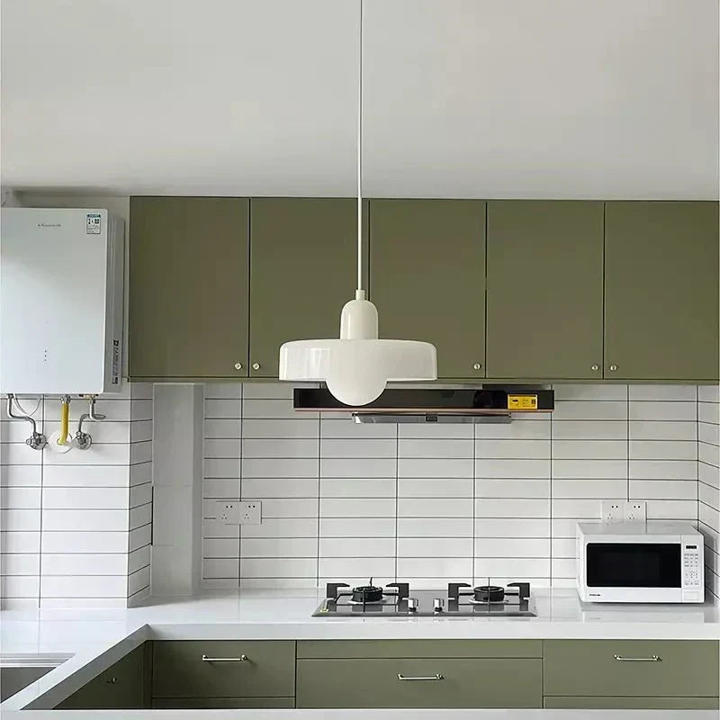 Bauhaus Geometric Glass Ceiling Lamp