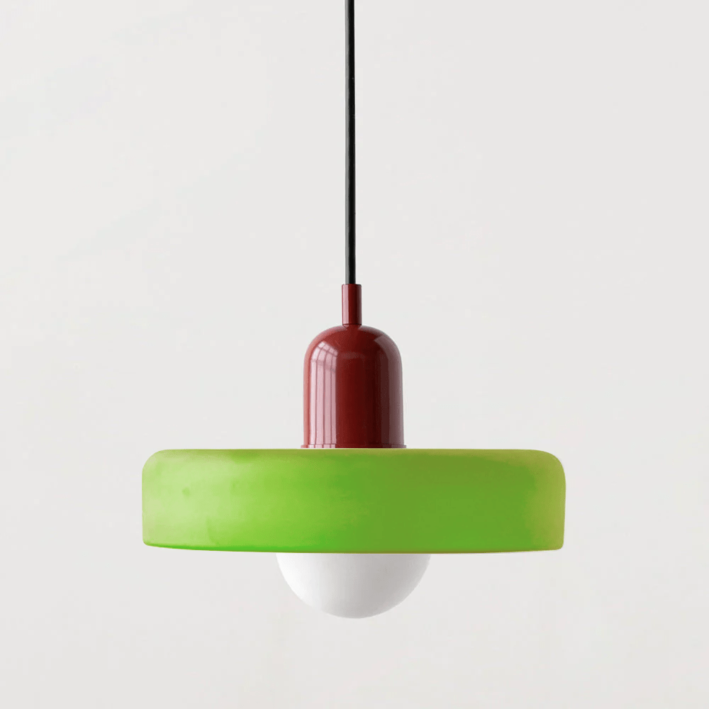 Bauhaus Geometric Glass Ceiling Lamp