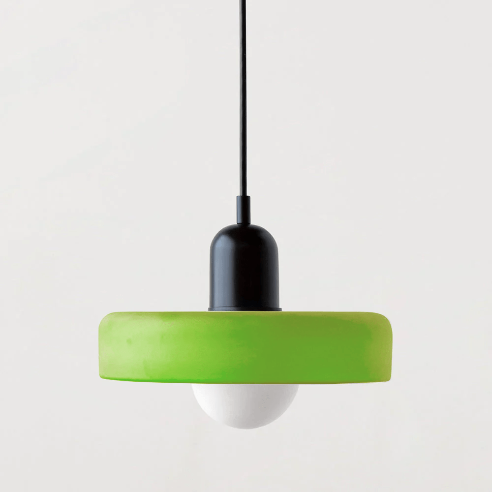 Bauhaus Geometric Glass Ceiling Lamp