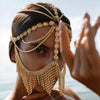 Sparkling Veil Mask | Masquerade Face Jewelry