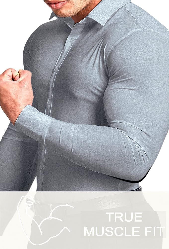 Men's Slim-Fit Wrinkle-Free Shirt for Spring 2026 – David