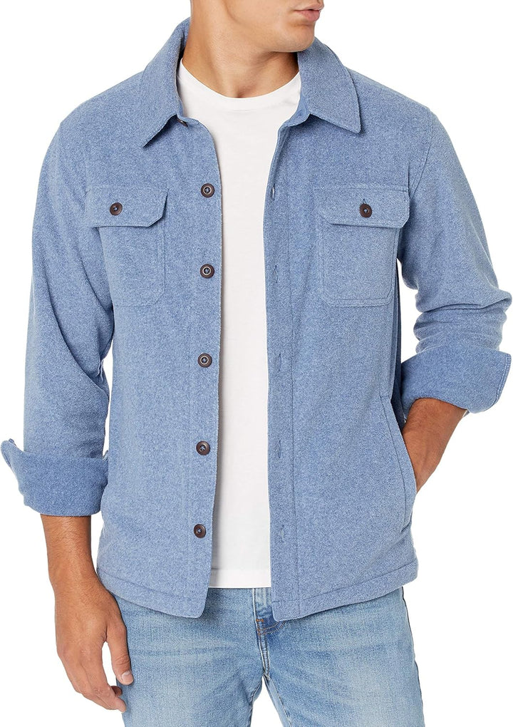 Men's Fleece Overshirt for Spring 2026 – Max