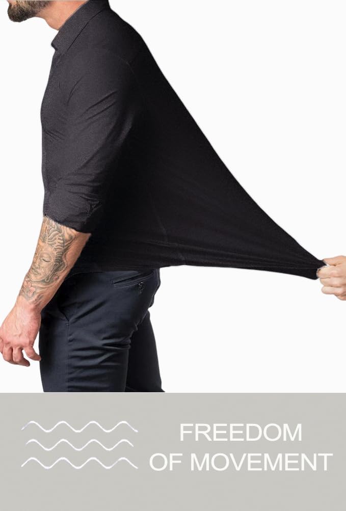 Men's Slim-Fit Wrinkle-Free Shirt for Spring 2026 – David