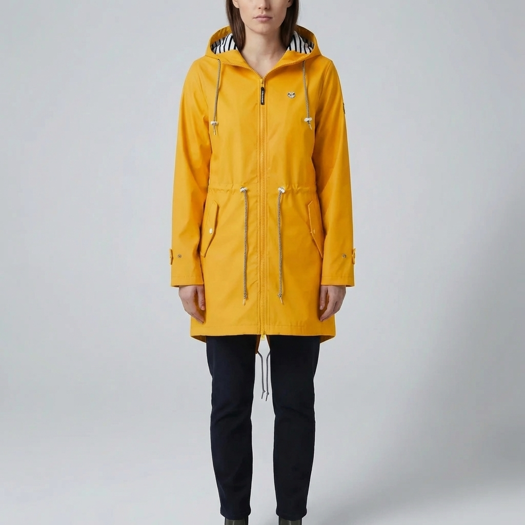 Water-Repellent Hooded Outdoor Jacket for Women