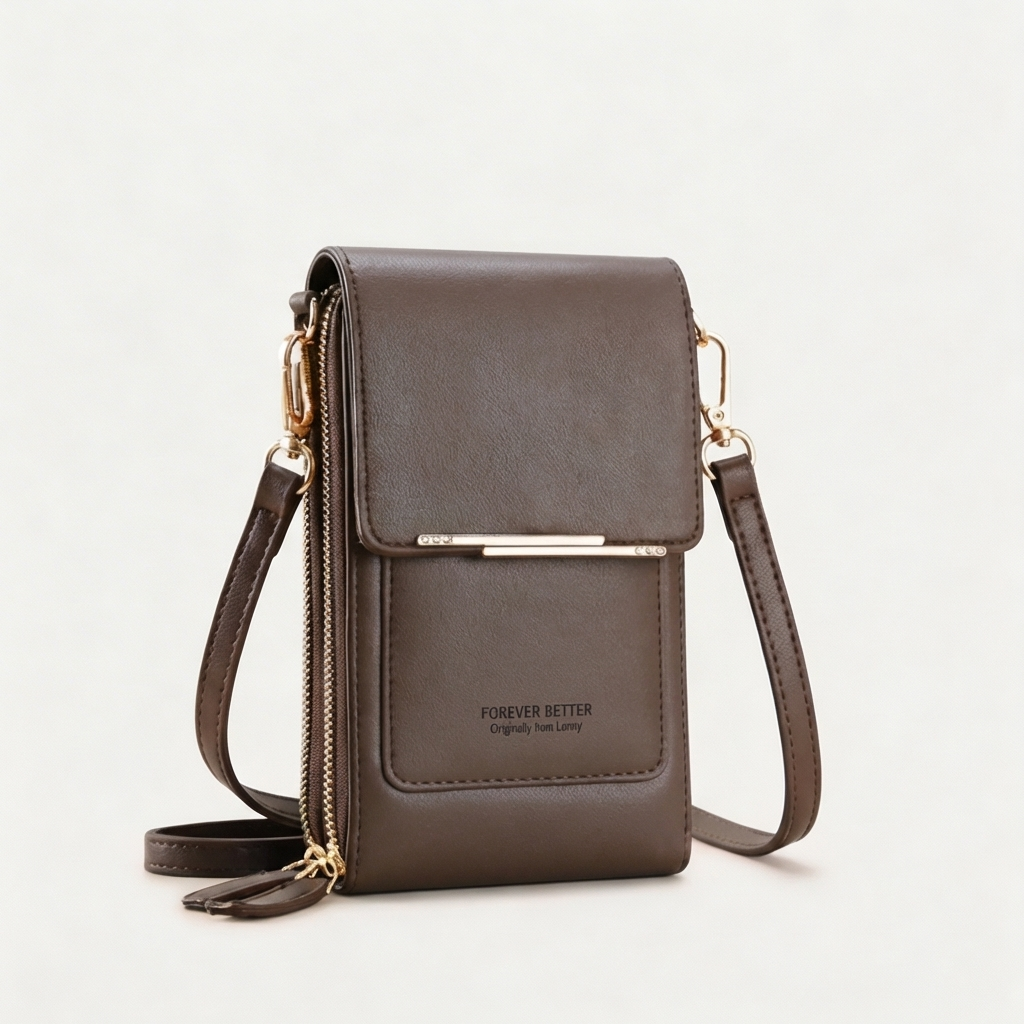 Touch-Screen Crossbody Phone Bag