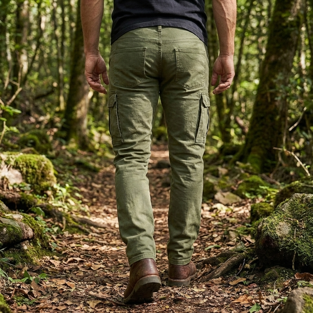 Modern Fit Cargo Pants for Men