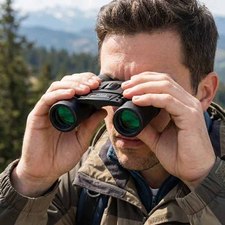 Compact 40x HD Zoom Binoculars