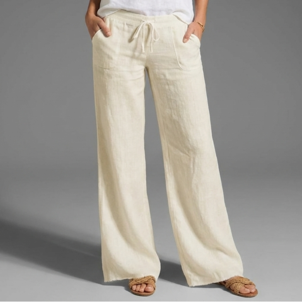 Women's Linen Casual Loose Summer Trousers