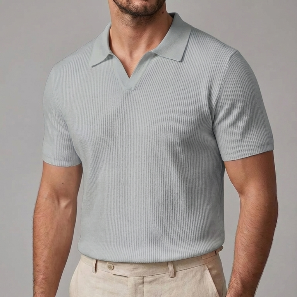 Men’s Casual Short-Sleeve Polo Shirt