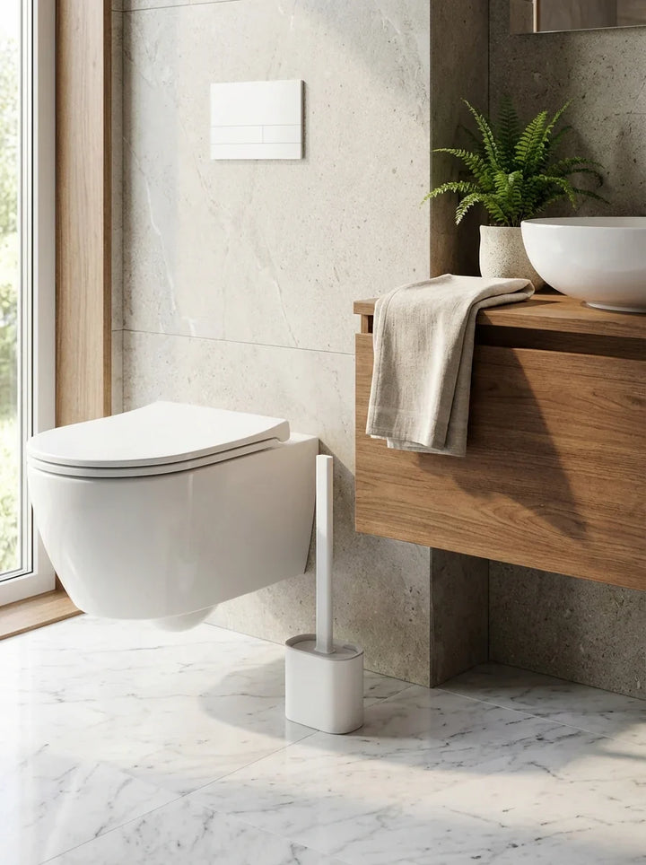 Flexible Detachable Silicone Toilet Brush