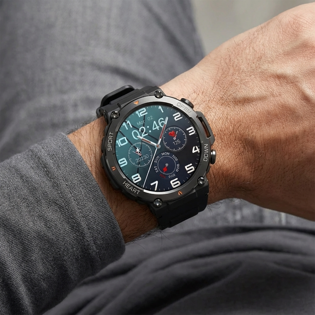 44mm Sport Smartwatch With Amoled Display
