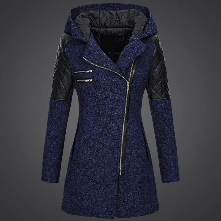 Long Winter Coat with Hood for Women