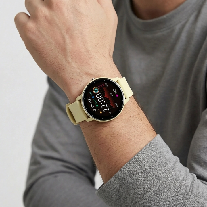 Round-Face Multifunctional Smart Watch