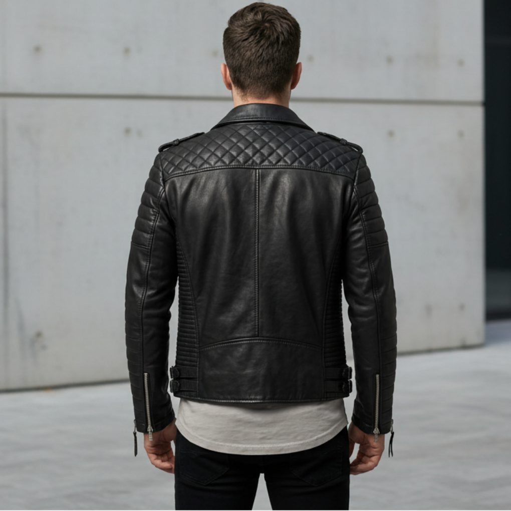 Timeless and Robust Leather Jacket for Men