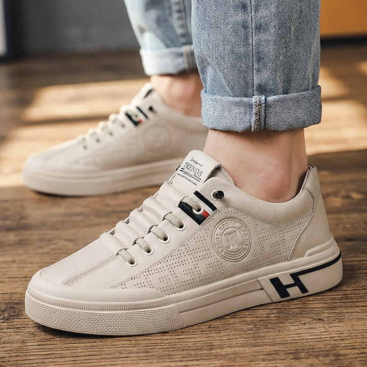 Low-Top Lace-Up Casual Sneaker for Men
