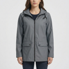 Long Hooded Water-Repellent Jacket for Women