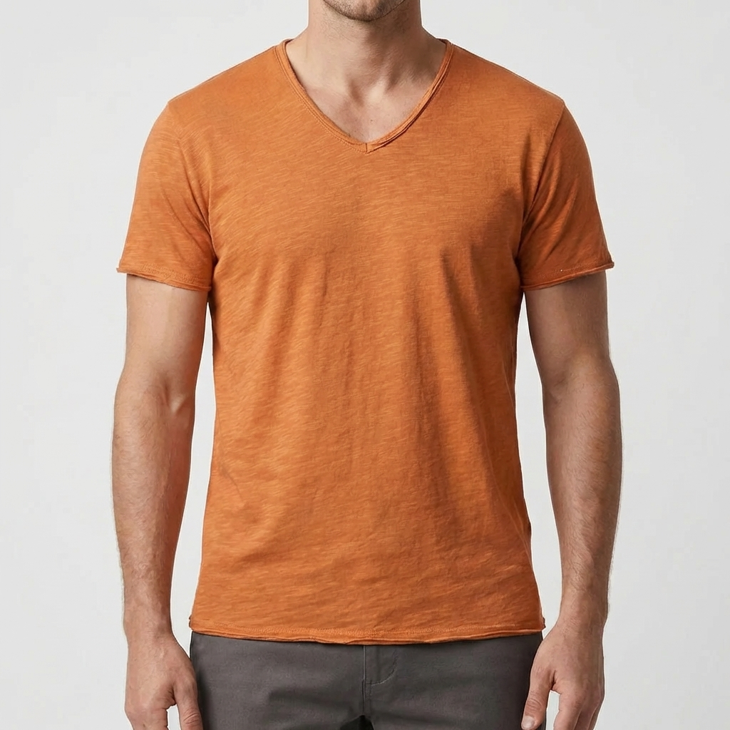 Classic V-Neck Shirt for Men