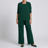 Elegant Three-Piece Pantsuit for Women
