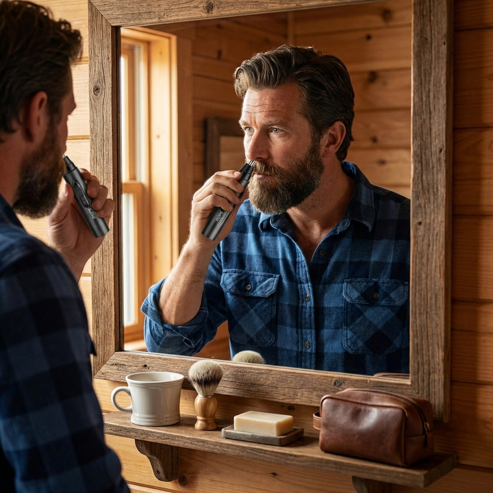 Compact Handheld Nose And Ear Trimmer